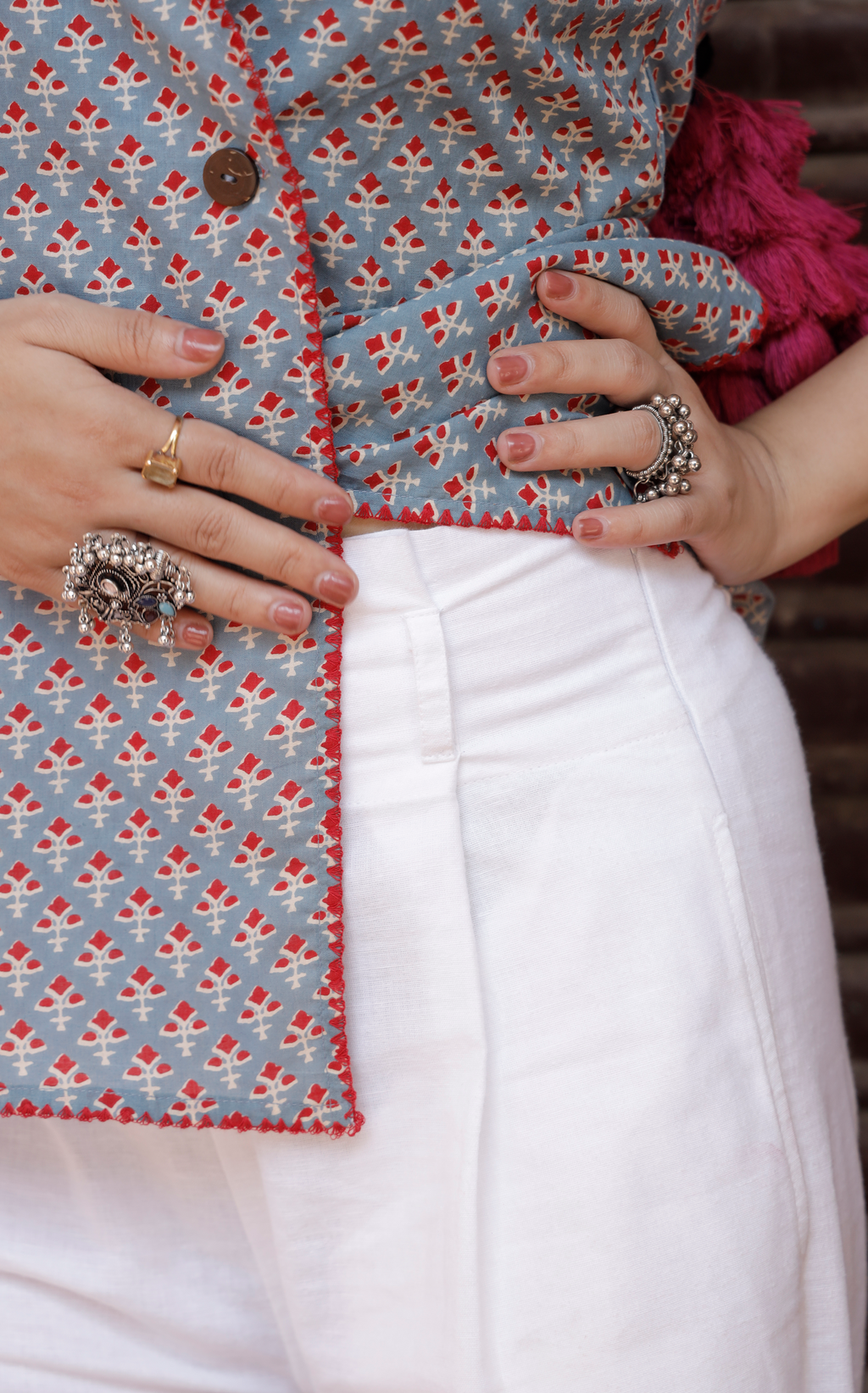 Loose-Fit Linen Trouser