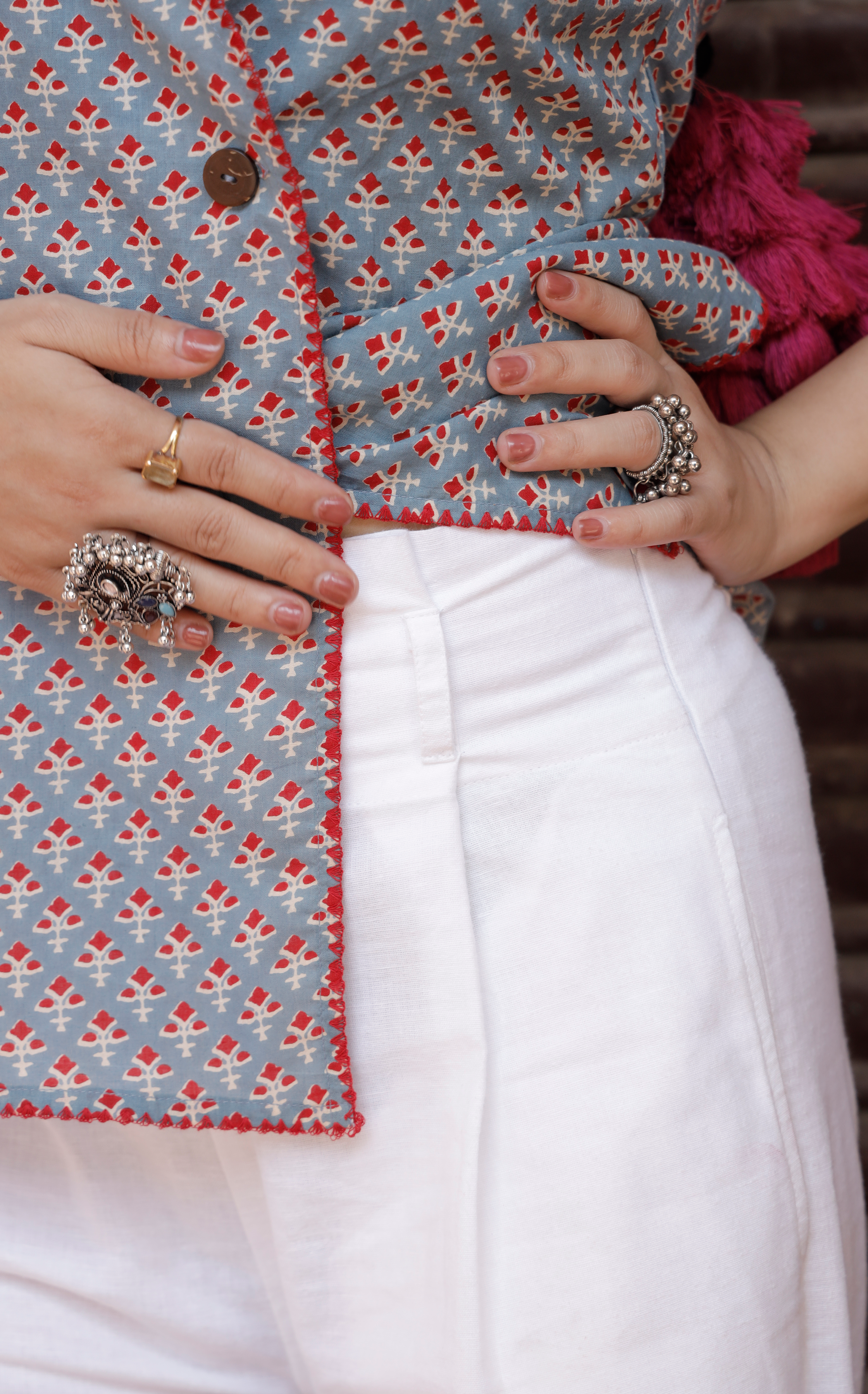 Loose-Fit Linen Trouser